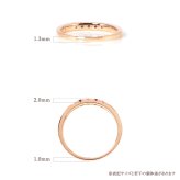 セミ オーダーメイド リング 指輪 誕生石 2.0mm 5石 Ties K10 K18 10K 18K 10金 18金 プラチナ 女性 レディース 誕生日 記念日 プレゼント ギフト 誕生日プレゼント ファミリーリング 刻印 名入れ 20代 30代 40代 妻 彼女 天然石 ダイヤモンド ダイヤ ゴールド ピンクゴールド イエローゴールド 選べる アクセサリー アレルギー対応 金属アレルギー