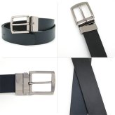 トミーヒルフィガー メンズベルト リバーシブル レザー 回転式バックル TOMMY HILFIGER ブランド ベルト メンズ ブラック ダークネイビー AM0AM13012 選べる2カラー 【ラッピング無料 誕生日 お祝い プレゼント ギフト 贈り物】 送料無料