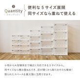ベッド 寝具 【2個セット】収納ボックス 折りたたみ 収納ケース 収納BOX 収納コンテナ 積み重ね スタッキング 押し入れ収納 下収納 コンパクト フタ付き キャスター付き 3面開き セット クリア スモーク M（30L）