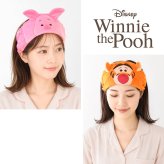 ヘアバンド くまのプーさん スティッチ ディズニー Disney キャラクター プーさん ピグレット ティガー エンジェル ヘアーバンド 洗顔 幅広 耳付き ヘアターバン ゴム 伸縮 かわいい 大人 子供 風呂上がり メイク お泊まり お揃い レディース 誕生日 プレゼント ギフト 雑貨