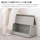 SOLOW ソロウ 出し入れがスムーズな屋外ストッカー 120L[屋外 収納ボックス 屋外ストッカー 物置 大型 収納庫 ベランダ ゴミ箱 ゴミストッカー 日本製 ゴミ収集庫 宅配ボックス 薄型 スリム コンパクト 分別 ごみ箱]