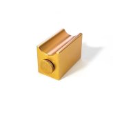 葉巻スタンド ゴールド Sサイズ 喫煙具 たばこ シガーレスト おしゃれ シガーカッター パンチ付き メンズ 金 シガー置き シンプル 煙草 かっこいい ギフト プレゼント