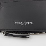 メゾン マルジェラ　Maison Margiela　二つ折り財布　SA1UI0020 P4745 T8103　ブラック　グレインレザー　コンパクト財布　ミニウォレット
