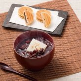 【ギフト対応無料】お歳暮 鼓月 姫千寿せんべい 二段箱(栗モンブラン・有機ほうじ茶)各12枚入 ※送料無料(北海道・沖縄は除く)