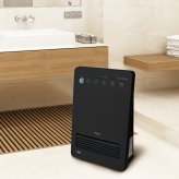 テクノス TEKNOS 人感センサー付き セラミックヒーター 電気 温風 ファン 暖房 即暖 速暖 脱衣所 トイレ コンパクト TSI-M2203 TSIM2203 送料無料