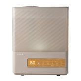 上部給水 ハイブリッド加湿器 エルモイストプラス 5L 加湿器 おしゃれ 【選べる特典付】 QUADS 最大14畳 湿度設定 超音波式 加熱 LEDライト 可愛い 大容量 アロマ対応 上から給水 うるおい 加湿 乾燥対策 インテリア リビング オフィス 寝室 冬家電 かわいい シンプル 新生活