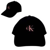 カルバンクライン CALVIN KLEIN ベースボールキャップ MONOLOGO PRINTED BASEBALL CAP lv04k5027g-7jr SUNFRUIT 帽子 ブラック BLACK