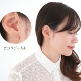 セカンドピアス つけっぱなし ハート 3mm 軸太 ロングポスト 金属アレルギー ステンレス かわいい 医療用 サージカル シンプル 小さい プレゼント