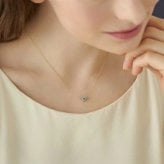 【無料ラッピング】  ヨンドシー 4℃ EAU DOUCE４℃ Summer Collection K10イエローゴールド ネックレス ジルコン ペリドット ブランド 正規品 新品 ギフト プレゼント 人気 おすすめ 誕生日 記念日 クリスマス 送料無料