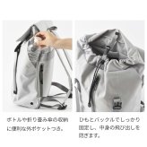 【正規販売】MILESTO ミレスト LIKID リキッド MLS842 フラップバックパック バックパック 撥水 はっ水 防水 18L リュック 軽量 旅行 ビジネス 通勤 ブラック グレー 通学 ギフト プレゼント メンズ レディース ブランド グッドデザイン賞 キャリーオン PC収納