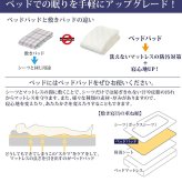 ベッド 寝具 パッド クイーン 160×200cm 洗える ポリエステル 100% 西川 抗菌 防ダニ ホテル仕様 オールシーズン 夏 冬 ウォッシャブル ベット パット 厚手 優しい肌触り AM03000090