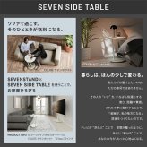 WALL SEVENSTAND セブンスタンド A2 ハイタイプ+セブンサイドテーブル 2点セット 24~55v対応 小型 自立型 キャスター付き フラット薄型ベース TVスタンド 背面収納 部品パーツ オプション 耐震 ホワイト白 ブラック黒 ブラウン 新生活