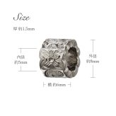 ハワイアンジュエリー ペア ペンダントトップ 金属アレルギー 対応 純チタン 刻印 無料 誕生石 カットアウトチューブ Sサイズ チェーン別売りステンレスより軽く肌に優しい カップル プレゼント ハロウィン 【品番：TIP402SP】
