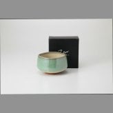 若葉　土物抹茶碗 陶器 美濃焼 やきものの里から、暮らしを贈ります。　ギフト 食器 セット テーブルウェア