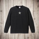 Tシャツ 星 GTO 5.6オンス ハイクオリティー ロングスリーブTシャツ ブラック ホワイト 2年連続入賞のデザイン メンズ レディース 普段着に オリジナルデザイン 特攻服 オラオラ系 暴走族 暴走天使 卒業式 ヤンキー チョイ悪 おしゃれ