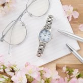シチズン ウィッカ CITIZEN wicca ソーラーテック 電波時計 腕時計 レディース ハッピーダイアリー KS1-210-91