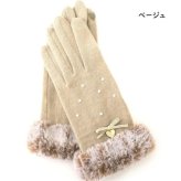 【無料ラッピング】 ジル バイ ジルスチュアート JILL by JILLSTUART 手袋 ハートチャームジャージー グローブ レディース ブランド 正規品 新品 ギフト プレゼント 人気 おすすめ 誕生日 記念日 クリスマス 送料無料 jbj522734