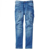 桑和 1092-08 カーゴパンツ LLサイズ ライトインディゴ G.GROUND ストレッチ ワークパンツ メンズ 作業着 作業服 ズボン デニム 伸縮性 動きやすい 現場服