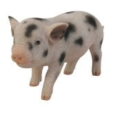 置物 豚 グロスターオールドスポット 幅22.5cm woobia ウービア ぶた リアル かわいい おしゃれ 玄関 インテリア オブジェ ガーデン ミニブタ 動物 アニマル 癒し 棚 個性的 プレゼント ギフト 面白い 新築祝い