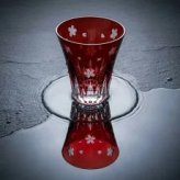  【全2色より選べる】 ギフト桐箱入り 切子グラス 富士桜 青 赤 コップ ギフト プレゼント インバウンド 富士山