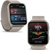 スマートウォッチ ガーミン GARMIN Venu X1 選べる3色 【取説サービス】 フィットネスGPS 腕時計 大画面 軽量チタン 薄型 Suica対応 通知機能 通話発信・応答 音楽保存 血中酸素 スポーツ ダイエット 健康 ランニング ジョギング 筋トレ ゴルフ