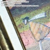 ユーパワー アートフレーム サムトフト 雲と家まで競争だ ST-04047  絵 絵画 雲 空 犬 イヌ dog