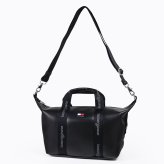 高品質ヨーロッパ輸入モデル トミーヒルフィガー TOMMY HILFIGER トートバッグ ミニトート ミニボストン レディース TOMMY JEANS DAILY ELEATED ブラック AW0AW19044 BDS BLACK 送別会 誕生日 結婚祝い 結婚式 彼氏 息子 夫 男性 名刺入れ 高級 父の日 母の日 即日発送