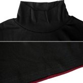 （メール便）長袖Tシャツ カットソーメンズ インナートップストレーナーロンT タートルネック 無地 シンプル カジュアル トップス ストレッチ