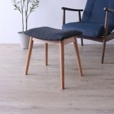 スツール 完成品 無垢材 レッドオーク 天然木 ナチュラル・ブラウン 本体:W46xD32xH43cm座面:W43xD29cm 椅子 腰掛け チェア コンパクト ナチュラル ブラウン おしゃれ
