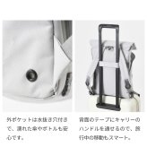 【正規販売】MILESTO ミレスト LIKID リキッド MLS842 フラップバックパック バックパック 撥水 はっ水 防水 18L リュック 軽量 旅行 ビジネス 通勤 ブラック グレー 通学 ギフト プレゼント メンズ レディース ブランド グッドデザイン賞 キャリーオン PC収納