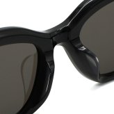 バレンシアガ BALENCIAGA サングラス アジアンフィット UVカット アイウェア フォックス BB0324SK-002 メンズ レディース ユニセックス ブラック+グレー 国内正規品