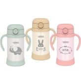 ギフト 出産祝い ベビーマグ THERMOS サーモス 名入れ無料 名前入り 真空断熱まほうびん ベビーストローマグ 350ml FJL-350 FJT-350 350ml 保冷 保温 魔法瓶構造 二重構造 名入れボトル 名入れマグ ストローマグ ベビーマグ 両手マグ ステンレスタンブラー マグ おしゃれ 名入れギフト プレゼント ギフト 無料ギフトラッピング メッセージカード