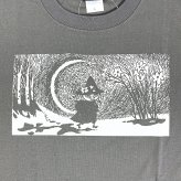 ムーミン スナフキン ドライクールタッチTシャツ グレー アパレル MOOMIN 送料込み