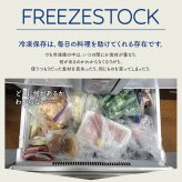 TAKEYA タケヤ FREEZE STOCK フリーズストック S《2個セット》[保存容器 フードコンテナ 冷凍 クリア 透明 日本製 タケヤ フードストッカー オシャレ 保存 容器 中身が見える 小分け 冷凍容器 プラスチック ケース 薄型 浅型 食品保存 小型]