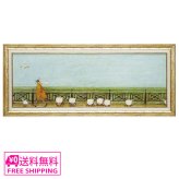 Sam Toft アートフレーム ひつじ達と散歩 ST-16001 サムトフト インテリア ギフト アート 絵画 デザイナー 部屋 ヒツジ 羊 オシャレ かわいい
