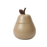 ferm LIVING ファームリビング 洋梨の形の小物入れ Pear Ceramic Container  北欧 小物入れ オブジェ おしゃれ 可愛い 北欧雑貨 インテリア雑貨 キッズ　子供 洋梨 ラフランス 人気 ブランド 正規販売店