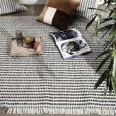 ferm LIVING ファームリビング Way ウェイ ラグ オフホワイト 140×200 室内おしゃれ インテリア マット 洗える ラグ ラグマット 屋外 人気 シンプル 雑貨