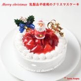 乳製品を使用していないクリスマスケーキ5号15cm(3～4人前)　2026年