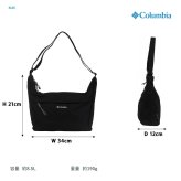 Columbia コロンビア ムーンショルダーバッグ ショルダー SunnysidePark 斜め掛け かばん 普段使い レディース メンズ ギフト プレゼント ブラック pu7285