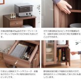 食器棚 キッチン収納 レンジ台 60幅 2口コンセント 一人暮らし キッチンカウンター キッチンワゴン スリム 木製 引き出し キッチンラック おしゃれ キッチンボード レンジボード ホワイト ブラック ゲイム 引出 新生活