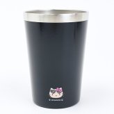 サンリオ 日焼けキティ ステンレスタンブラー ブラック/レオパード ランチ Sanrio