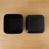 黒マット角耐熱おひつ　（1膳用）