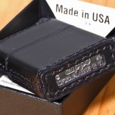 【名入れ】【送料無料】zippo ジッポーライター 革巻き ジッポーコードバン 『ブラック』 ZIPPO ジッポー ジッポーライター /Zippoケース刻印不可商品ギフト [zCV-BK]
