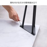 ダイニングテーブル テーブル デスク 学習机 食卓 黒脚 3本脚 奥行70 テーブル単体 韓国 インテリア コンパクト 一人暮らし 幅110 リビング キッチン カフェ PC パソコン リモート テレワーク 在宅 新生活