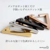 ステンレス 人気沸騰中 トライアングルイヤーカフ フェイクピアス ノンホール 三角 耳飾り シンプル ゴールド 金 メンズ レディース 片耳用 イヤリング 男性 女性