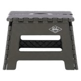 フォールディングステップスツール H22cm WH 1個箱 ホワイト・カーキ・ブラック 3色展開 スタッキング 椅子 チェア 省スペース おしゃれ シンプル 新生活 家具 インテリア 不二貿易