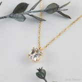 非加熱 ピーチサファイア 1.16ct ネックレス ペンダント K18 ゴールド 18金 サファイアネックレス ピーチ ホワイト サファイア レディース 一粒 シンプル 可愛い プレゼント 誕生石 Drops