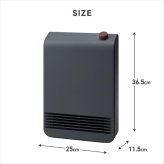 セラミックヒーター 木目調 おしゃれ 小型 コンパクト スリム ダイヤル式 速暖 足元 1200W 2段階 軽量 電気ヒーター ファンヒーター 脱衣所 トイレ 寝室 デスク 省エネ 転倒オフ 簡単操作 上下ルーバー 北欧 ウッド 冬 ギフト 新生活 THREEUP スリーアップ WOOD STYLE