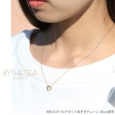 ハワイアンジュエリー ダイヤモンド イエローゴールド ネックレス プルメリア スターフラワー 14K K14 一粒ダイヤモンド 鑑定書付 14k カットあずきチェーン太0.9mm ギフトラッピング可能 彼女 妻 女性 レディース プレゼント ハロウィン 【品番：CG-GP102-CH123】