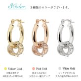 ハワイアンジュエリー フープピアス ピアス イエローゴールド ピアス 外径13mm クロッシングピアス ハイビスカス 透かし バレル 樽 小ぶり ゴールド 揺れる 片耳(1個)購入可 K14イエローゴールド 20G ゲージ BY THE SEA バイザシー プレゼント ハロウィン 【品番：GE212】